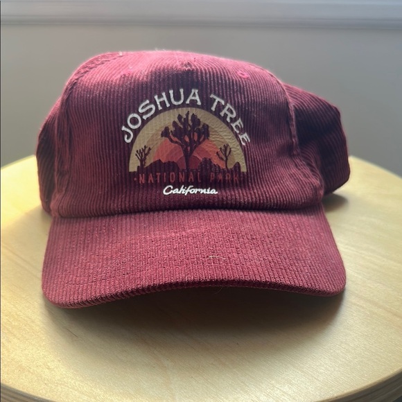 Red Corduroy Joshua Tree Cap - Picture 1 of 4